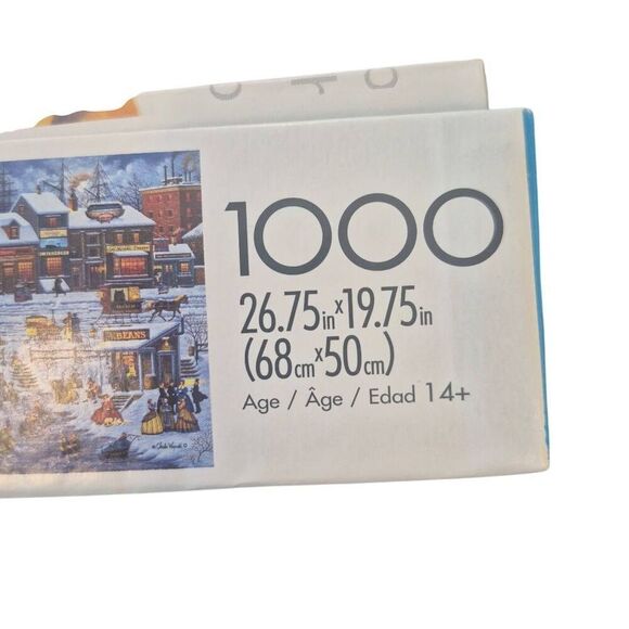 Buffalo Games Charles Wysocki Bostonians & Beans 1000 pc Jigsaw Puzzle - Picture 4 of 6